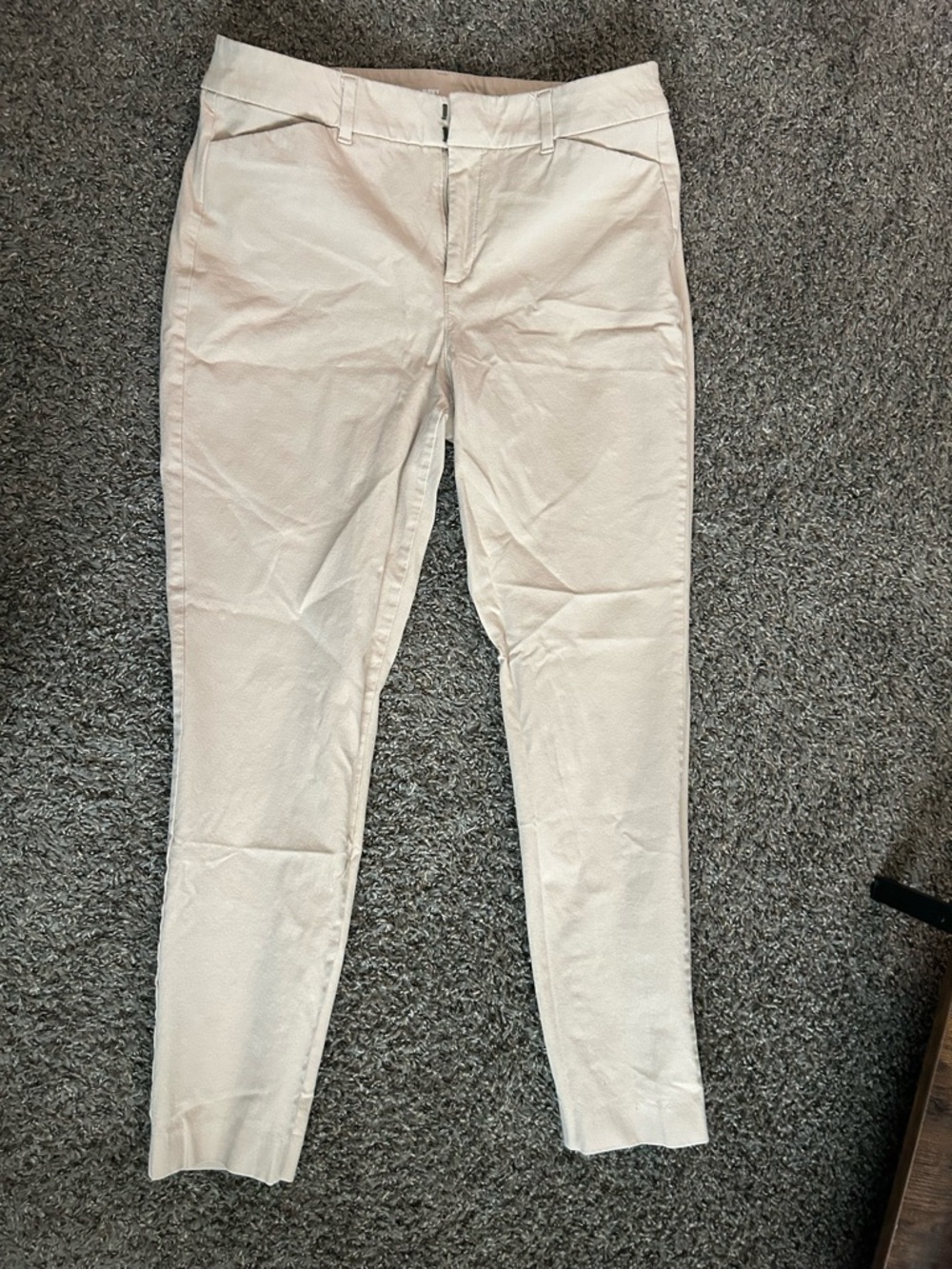 Old Navy High-Rise Pixie Pants - Khaki